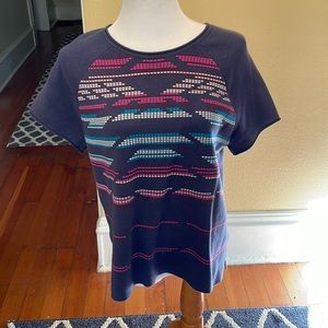 Pendleton sweater top L.